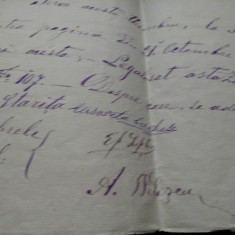 "Timbru de legalizare" din 1885, semnat de Elisaveta Cerchez stareță