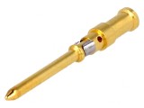 Pin tată aurit aliaj cupru crimpat 26AWG-22AWG