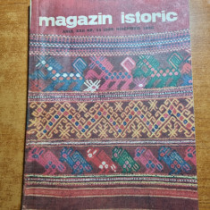 revista magazin istoric noiembrie 1988