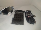 Cumpara ieftin Set accesorii moto -off road-atv-bicicleta-tricicleta:Ochelari,manusi si cagula, marimi;M,L.XL