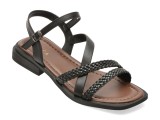 Cumpara ieftin Sandale EPICA negre, D755, din piele naturala