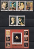 Comore 1977 - 400 de ani de la nașterea lui Rubens, Serie + PA + Colita, MNH, Nestampilat