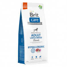 Brit Care Hypoallergenic Adult Large Breed, L-XL, Miel, hrană uscată monoproteică câini, sistem imunitar & alergii, 12kg