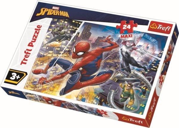 PUZZLE 24 MAXI SPIDER - MAN MARVEL