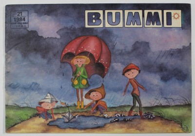 BUMMI , REVISTA PENTRU COPII IN LIMBA GERMANA , No. 21 , 1984 foto