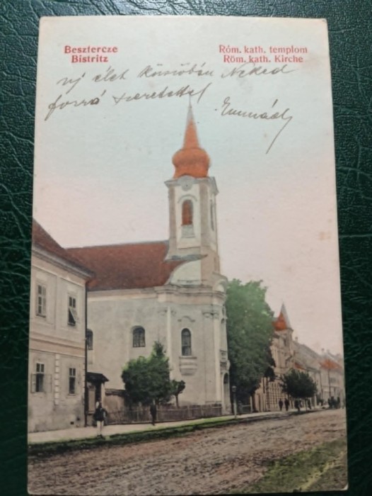 1907 - Bistrita, biserica romano-catolica (jud. Bistrita-Nasaud)