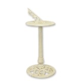 Ceas solar din fonta antik white MB-139, Ornamentale