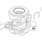 Rulment de presiune, ambreiaj OPEL CORSA C (F08, F68) (2000 - 2009) TOPRAN 206 152