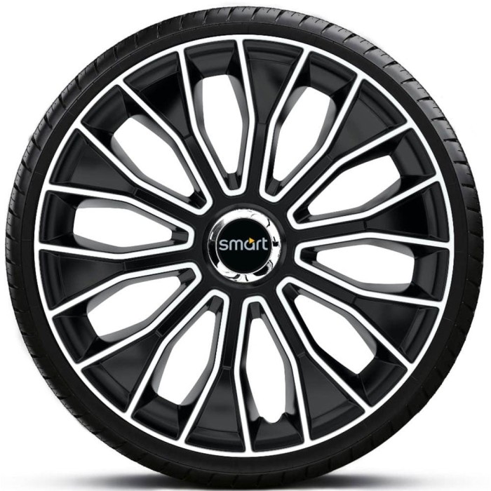 Set 4 Capace Roti, potrivite jantelor de R15, pentru Smart, model VOLTEC PRO
