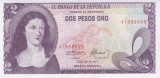 Bancnota Columbia 2 Pesos 1977 - P413b UNC ( vezi descriere )