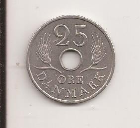 Moneda Danemarca - 25 Ore 1967 v2 foto