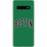 Husa silicon pentru Samsung Galaxy S10 Plus, NBA Boston Celtics