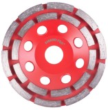 Disc diamantat dublu rand Strend Pro Premium 125 mm pentru slefuire beton