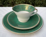 Set intim pentru cafea si prajitura din portelan fin german WEIMAR Made in GDR, Decorative