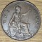 Marea Britanie - moneda de colectie bronz - 1 penny 1928 - George V - superba !
