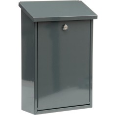 Cutie postala Vorel 78571, otel, 400x250x100mm, Gri, 2 chei