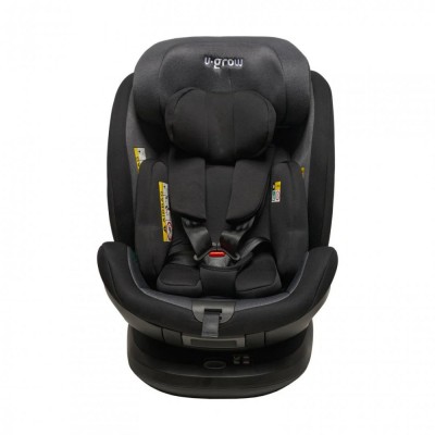Scaun auto rotativ 360 gr,isofix,Negru, U-Grow foto