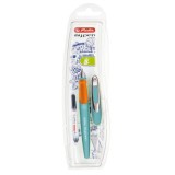 Stilou My.Pen penita L turcoaz/orange - blister, Herlitz