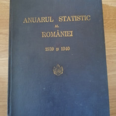 Anuarul statistic al Romaniei 1939 si 1940