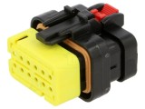 Conector Circular 16 Pini, 12P, Cheie 3