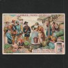 Reclama Litografie &quot;F&uuml;rsten unter dem Volke - Heinrich IV von Frankreich la piata&quot; 1900