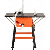 Cumpara ieftin Fierastrau circular de masa 1800W, disc 250mm, taiere 85mm, masa 645x1002mm, Evotools TS 1800, cod 683283