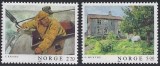 Norvegia 1987: Serie Neuzata Pictura Mi.No. 979-980, Arta Filatelie