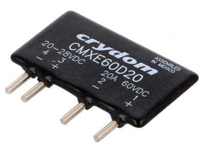 Releu Semiconductor 20-28VDC 10A 0-60VDC SIP foto