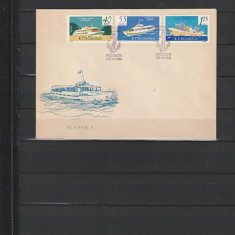 RO - FDC - MARINA ( LP517 ) 1961 ( 1 DIN 2 )