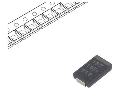 Condensator Tantal-Polimer 150uF 10V SMD foto