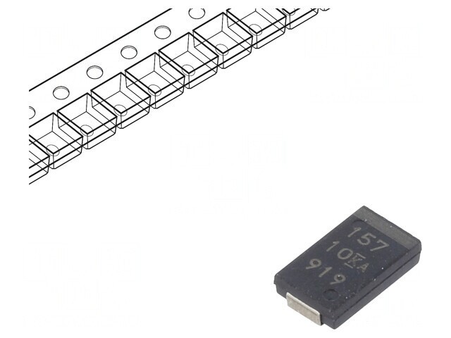 Condensator Tantal-Polimer 150uF 10V SMD