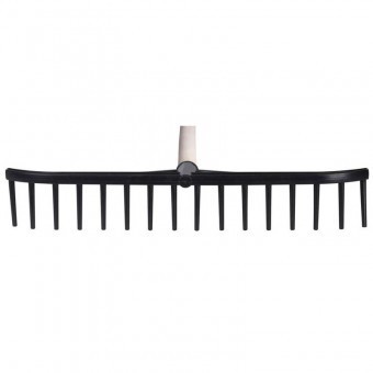 Grebla din plastic Strend Pro Longbow 16 dinti, cu coada foto