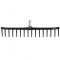 Grebla din plastic Strend Pro Longbow 16 dinti, cu coada