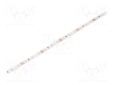 Bandă LED alb cald FOSE 60 LED/m 8mm 12V IP20 3000K 4,8W/m foto
