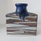 Vaza ceramica vintage Scheurich West Germany 281-19, fat-lava, Mid-Century Design