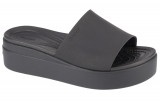 Cumpara ieftin Papuci flip-flop Crocs Brooklyn Platform Slide 208728-001 negru