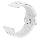 Curea din silicon, compatibila Huawei Watch GT 3 42mm, VD Very Dream&reg;, telescoape QR, Alb