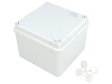 Carcasă universală gri IP55 100x100x80mm pentru perete
