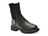 Ghete GRYXX negre, S132, din piele naturala
