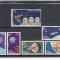 ROMANIA 1965 LP 599 COSMONAUTICA SERIE MNH
