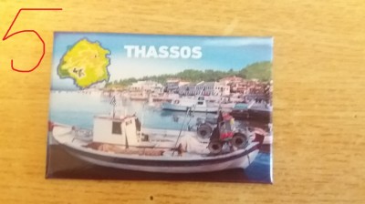 M3 C1 - Magnet frigider - tematica turism - Grecia - 22 foto