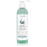 T-LAB Organics Eucalyptus Sebum Control &amp; Volume Shampoo șampon pentru scalp gras cu efect calmant 250 ml