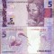 SV * Brazilia 5 REAIS 2010 / 2017 AUNC+ / UNC