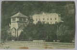 Carte postala, Baile Herculane, vila Valusecu, perioada interbelica
