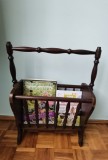 Suport vintage pentru reviste/ziare