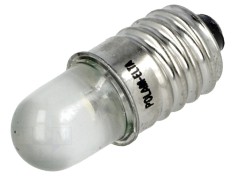 Lampă LED albă E10 12V 12VAC foto