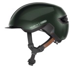 Casca de bicicleta ABUS Urban HUD-Y cu lumina LED, M(54-58cm), verde - RESIGILAT