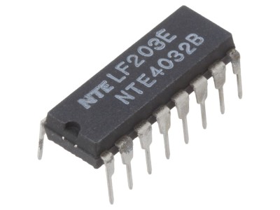 Rezistor sumator binar CMOS DIP16 foto