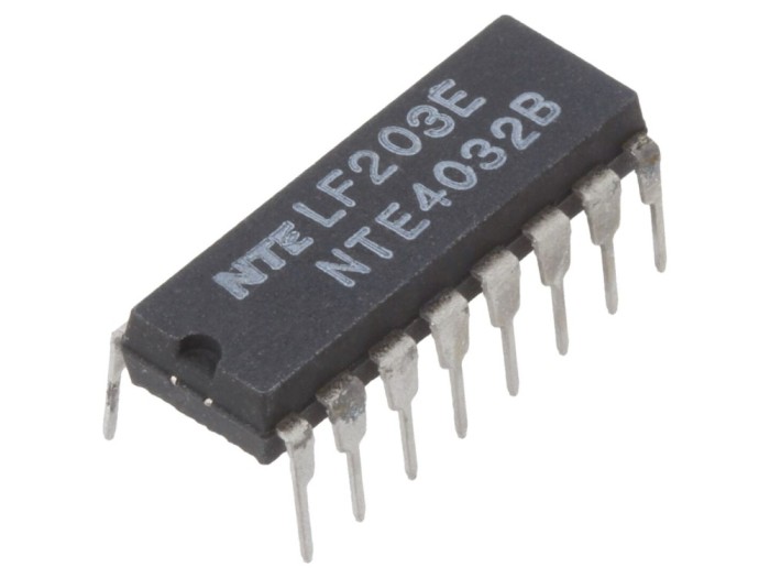 Rezistor sumator binar CMOS DIP16