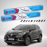Cumpara ieftin Ștergătoare Renault Kadjar I SUV 2017-prezent | Set Față Flat Premium &ndash; TeamCar&reg;